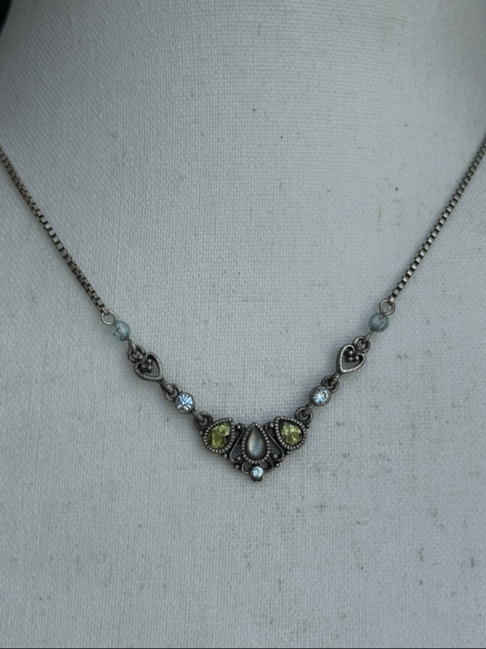Vintage 1928 dainty necklace - Picture 4 of 6